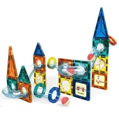 GENERICO - Lego Magnetico de 42 Pcs Bloques de Construcción Didactico