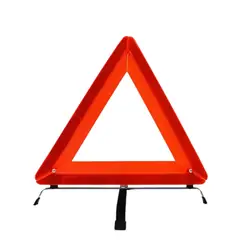 GENERICO - Triangulo Emergencia Para Auto Reflectante Con Base Metalica
