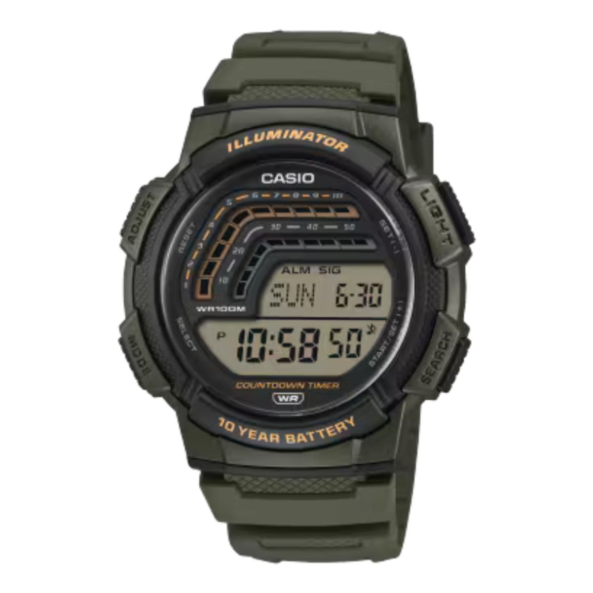 CASIO - Reloj Casio Hombre  WS-1800-3AV