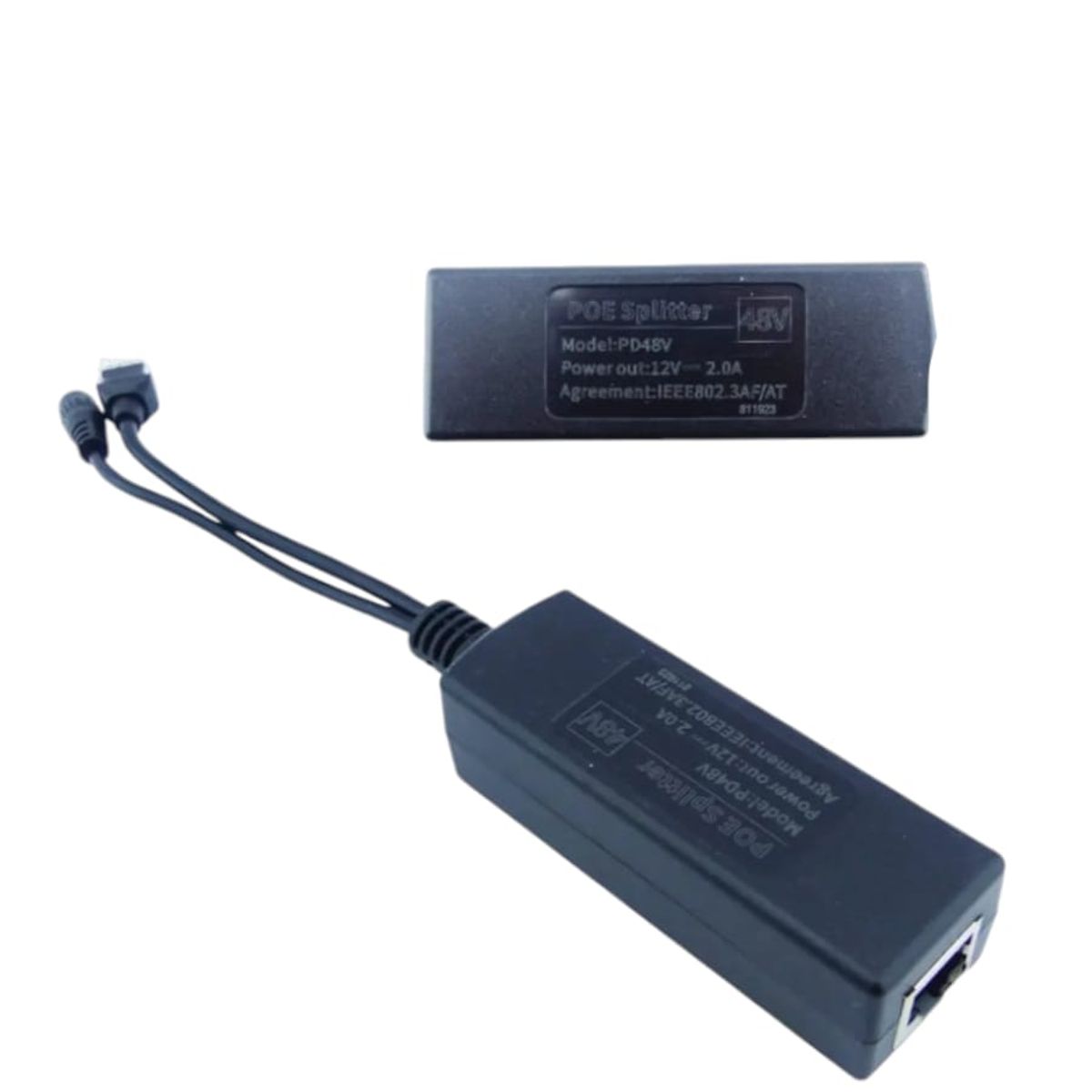 GENERICO - Adaptador Poe Spliter De 48 Volt A 12 Volt En 2.0 Amp