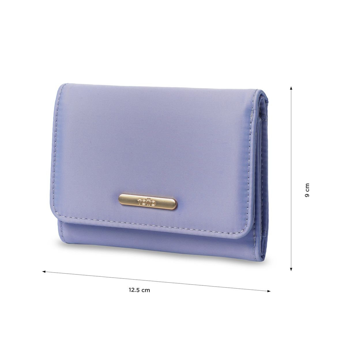 TOTTO - Billetera Mujer Bel 2.0 Mediana con RFID Blocker Morada