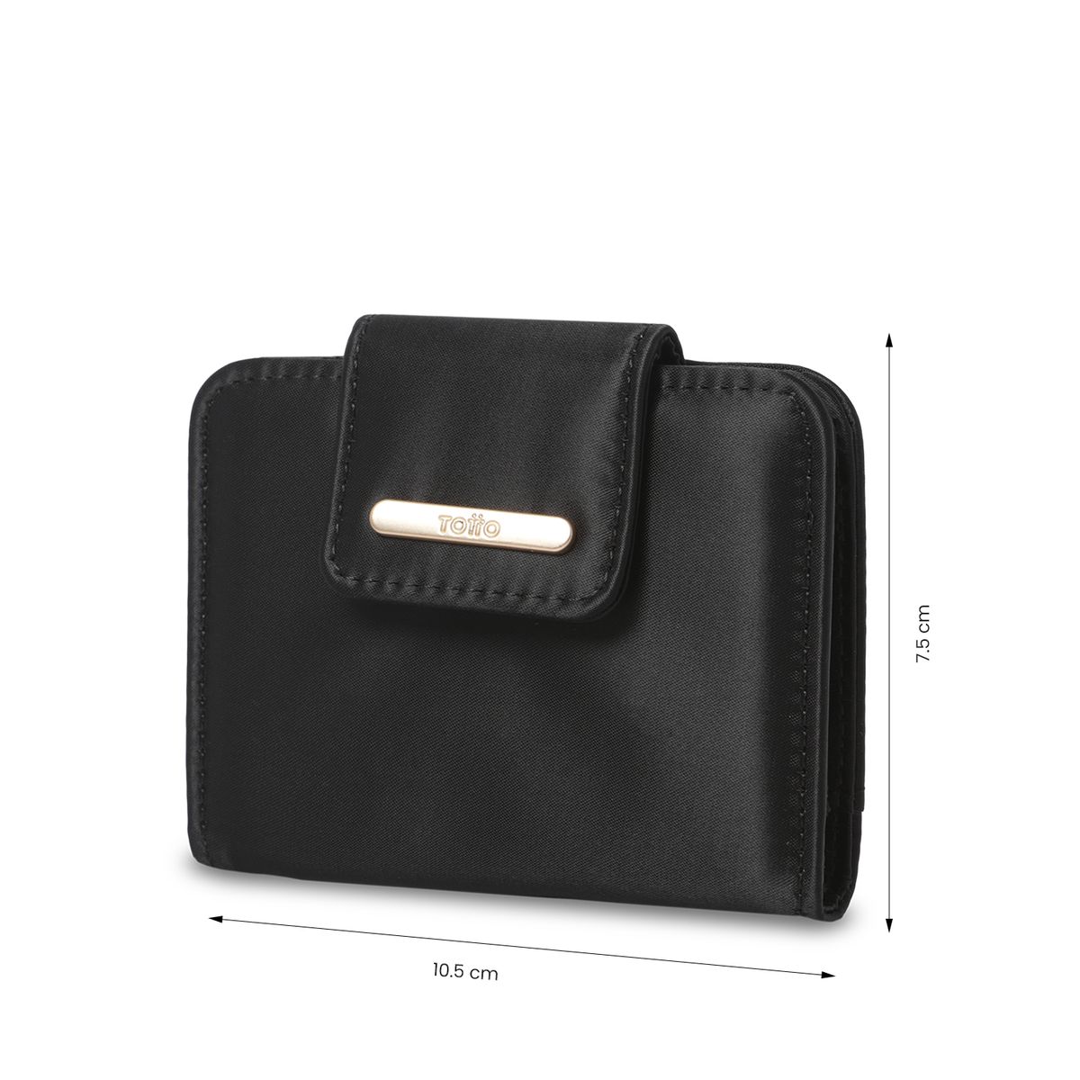 TOTTO - Portadocumentos Bel con RFID Blocker Negro