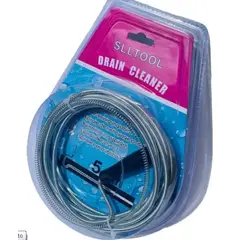 GENERICO - Sonda Destapa Cañerías Destapador De Ducha Wc Lavamanos 5mts