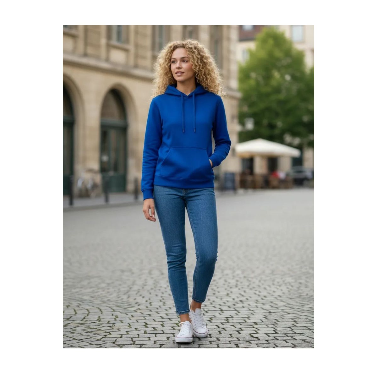LOOK SHOP - Polerón Canguro Con Capucha Liviano. Sin Polar Mujer Colores 137
