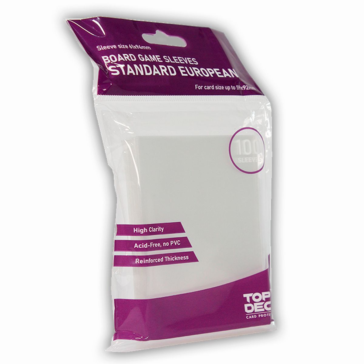 MITOS Y LEYENDAS - Protectores Juego de Mesa  TOPDECK Standard European 59x92mm