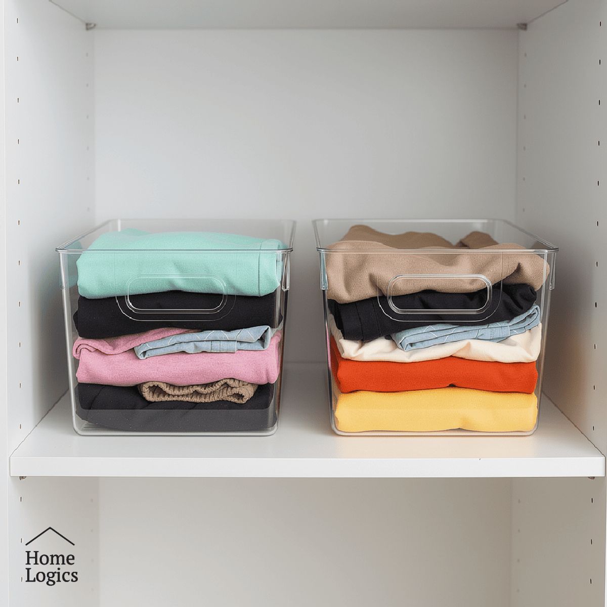 HOME LOGICS - Set2 Canastos Organizadores Almacenamiento Hogar Home Logics Kiosclub