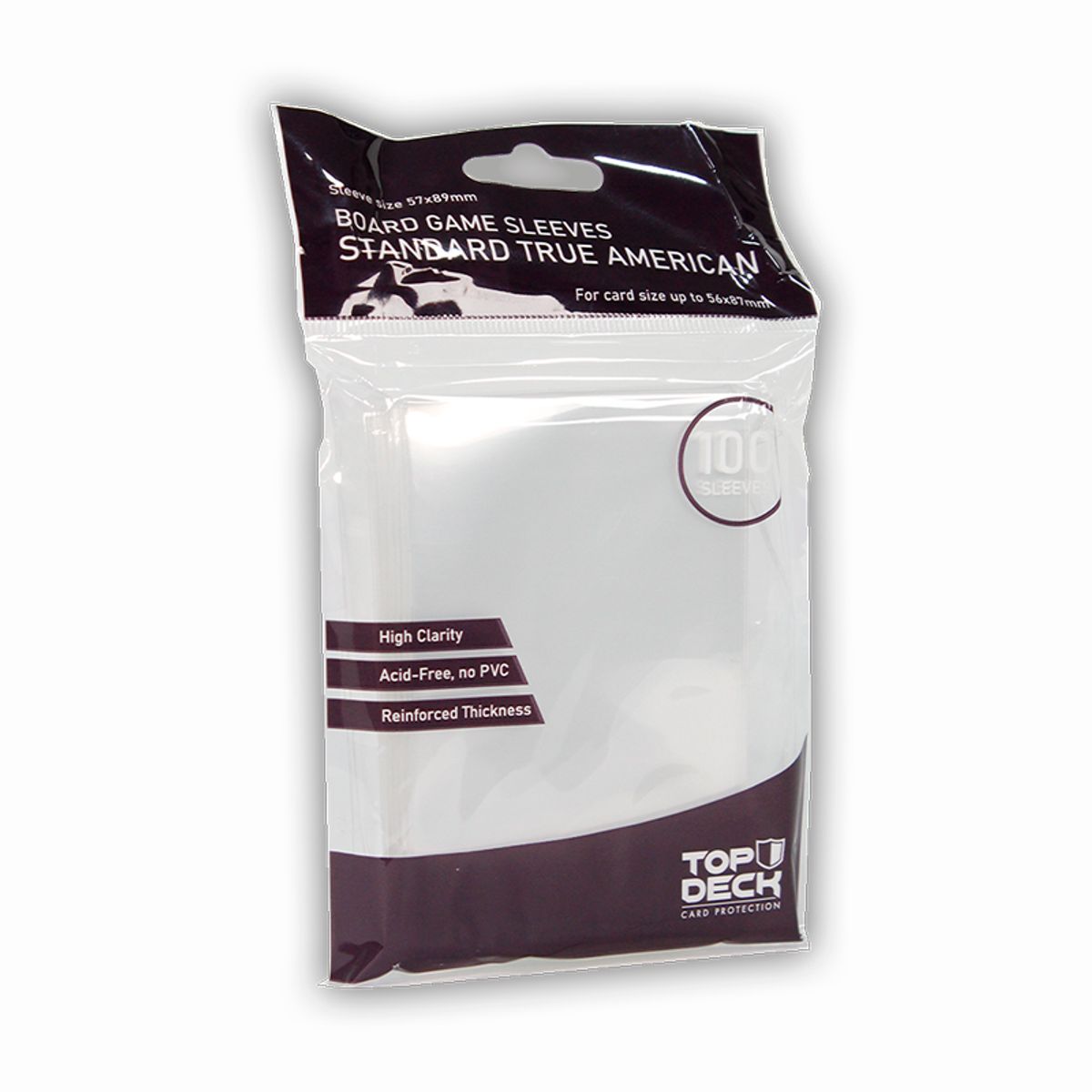 MITOS Y LEYENDAS - Protectores Juego de Mesa  TOPDECK True American 56x87mm