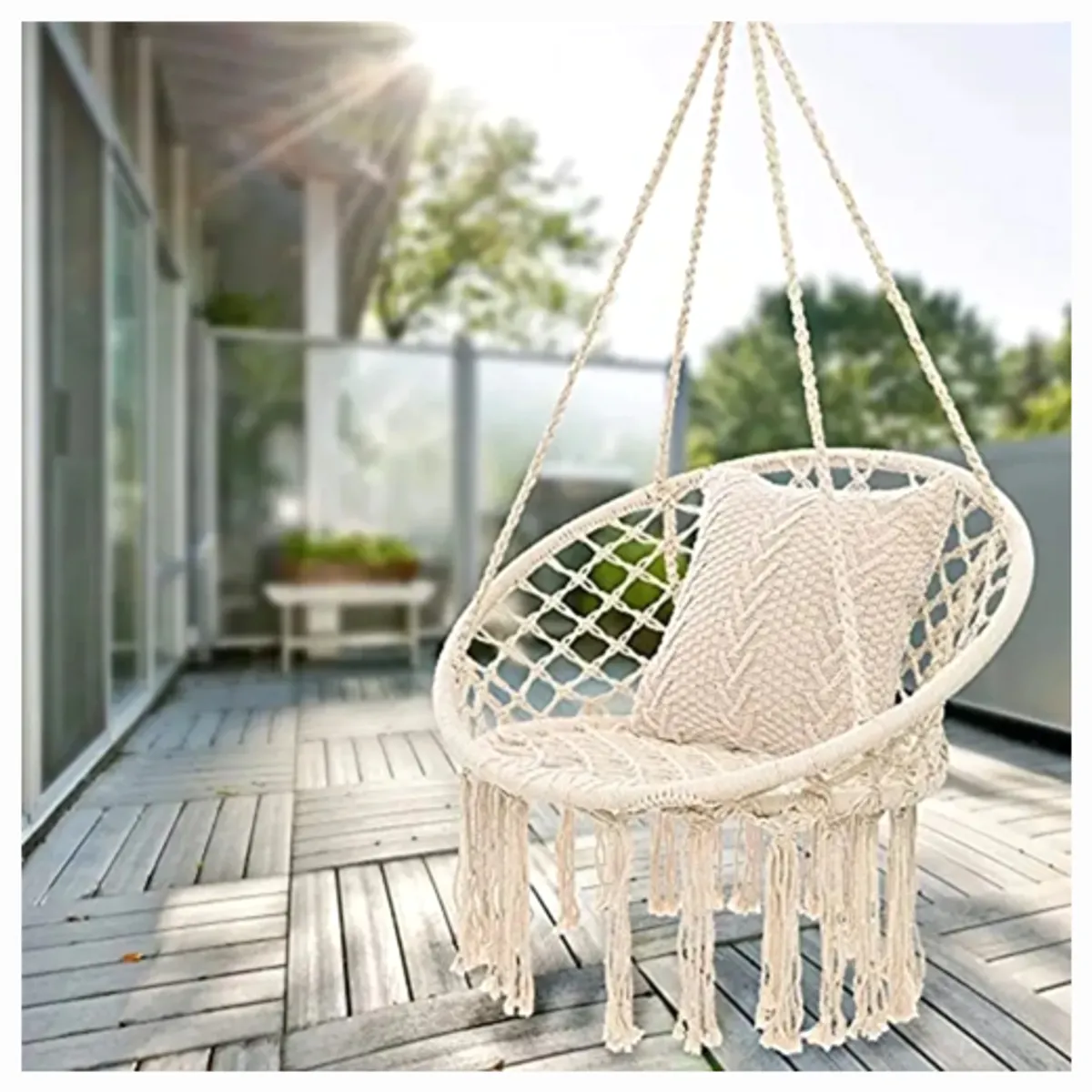 MOVI - Silla Hamaca colgante para interior o exterior