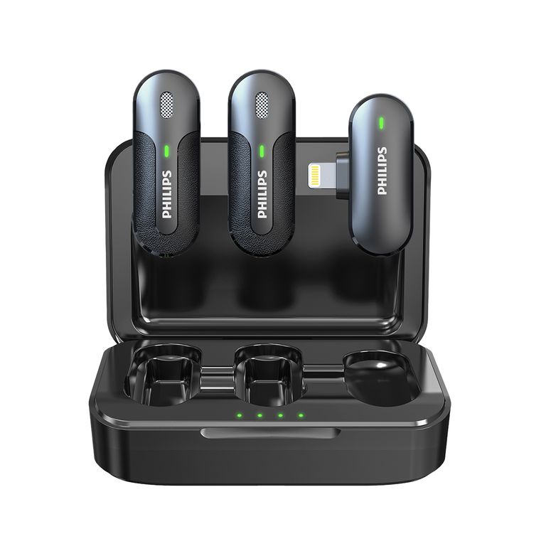 MICROFONO DOBLE COMPATIBLE CON LIGHTNING DLM9001l/74