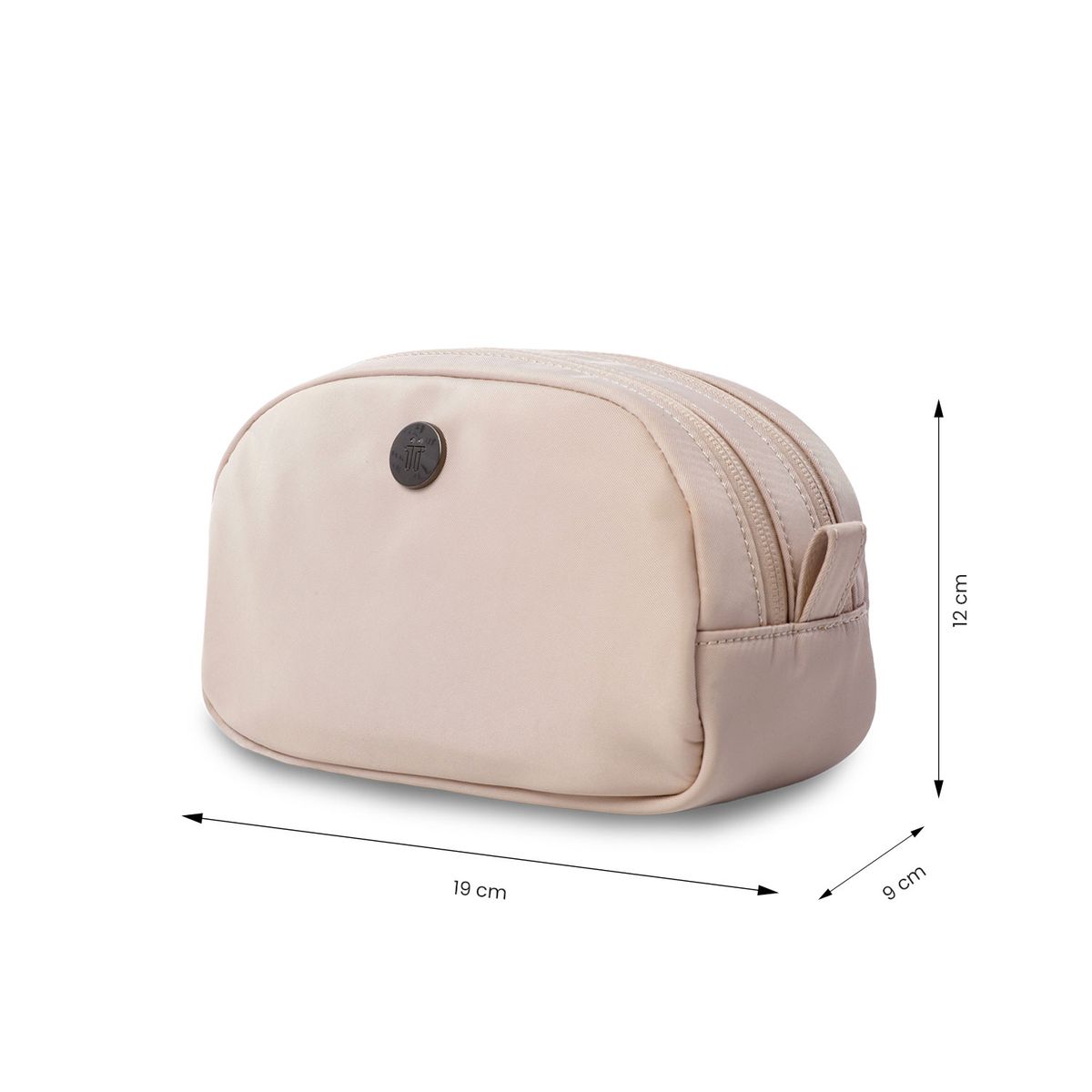 TOTTO - Cosmetiquera Multiuso Corneana Mediana Beige