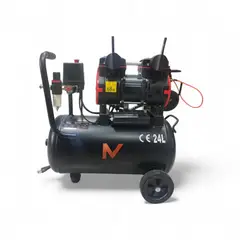 MCGREGOR MACHINES - COMPRESOR DE AIRE SILENCIOSO 24LTS