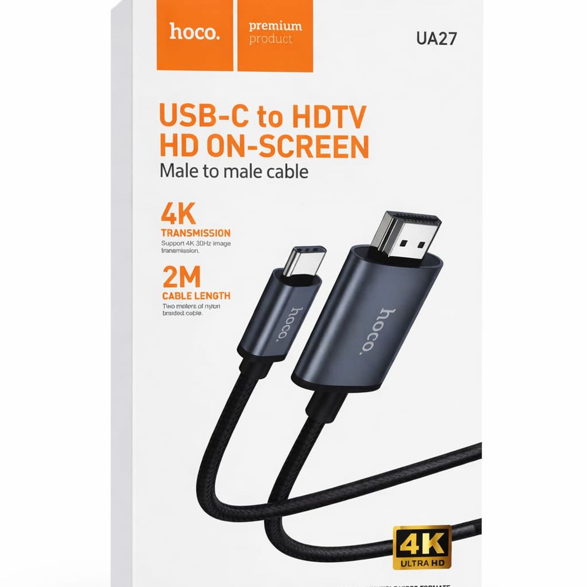 HOCO - Cable Hoco Usb-C to HDTV 4K 2M