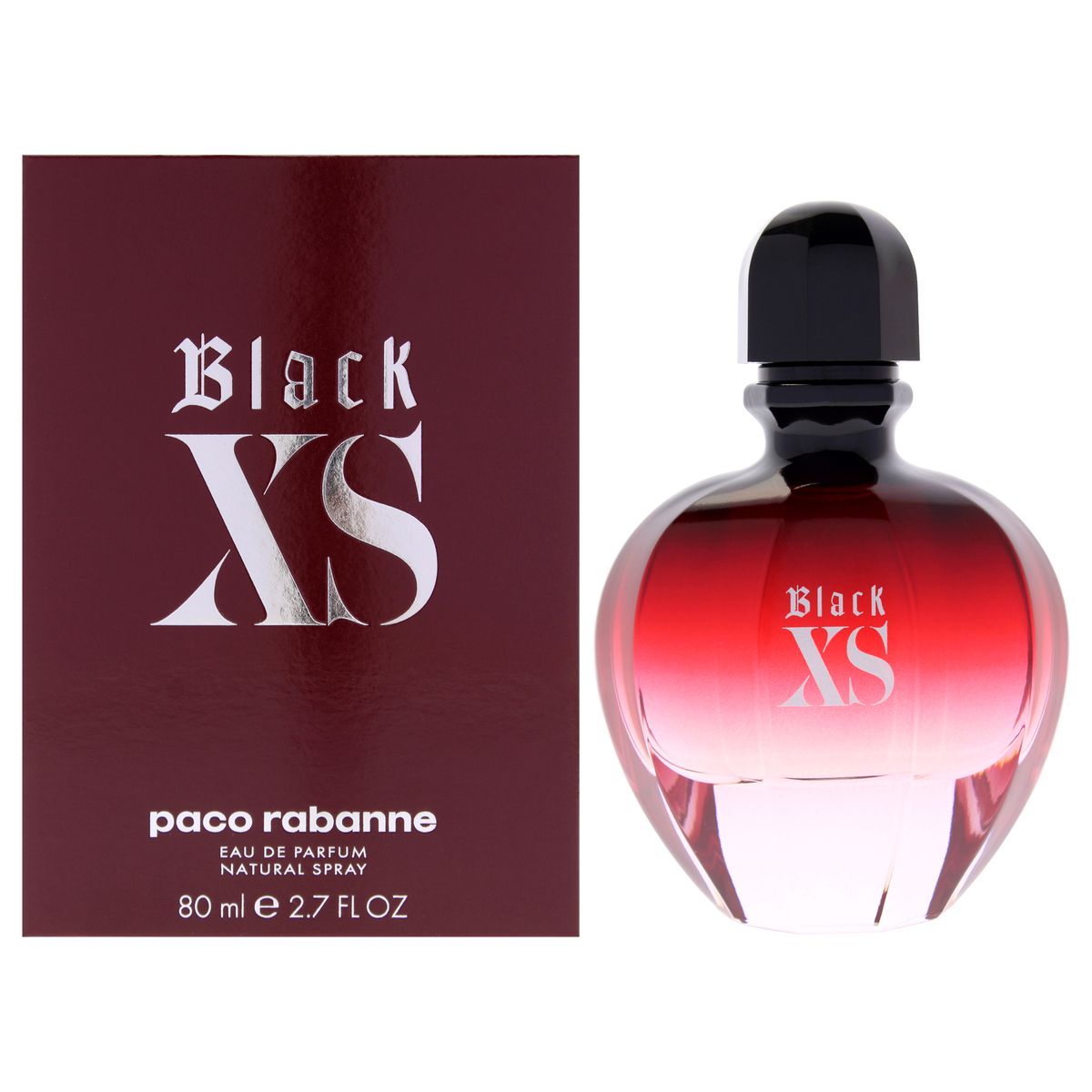 RABANNE - Black XS by Paco Rabanne for Women - 80 ML EDP Spray