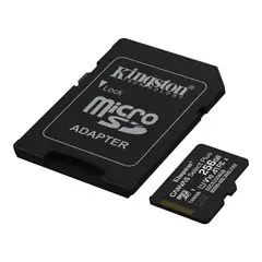 KINGSTON - Tarjeta microSDXC Plus 256GB con adaptador SD