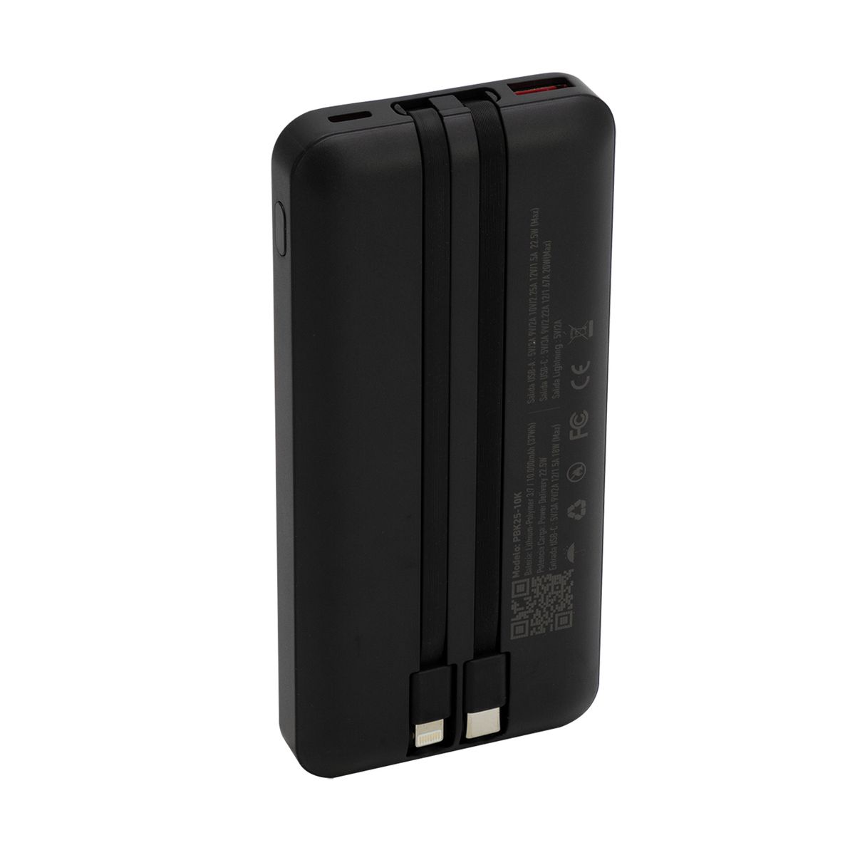 PHILCO - Powerbank 10000mAh PD 22.5W Pantalla Digital