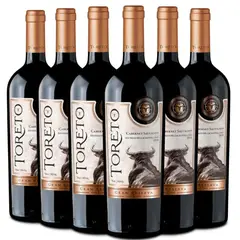 BESTIAS WINES - 6x Vino Toreto Gran Reserva Carmenere 750cc