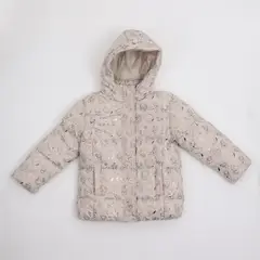 HELLO KITTY - Parka Niña Full Print Friends Beige