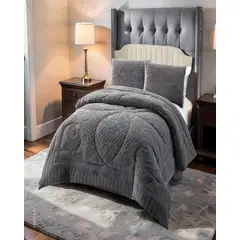 GENERICO - PLUMON CHIPORRO CON TEXTURA DE RELIEVE 2 PLAZA