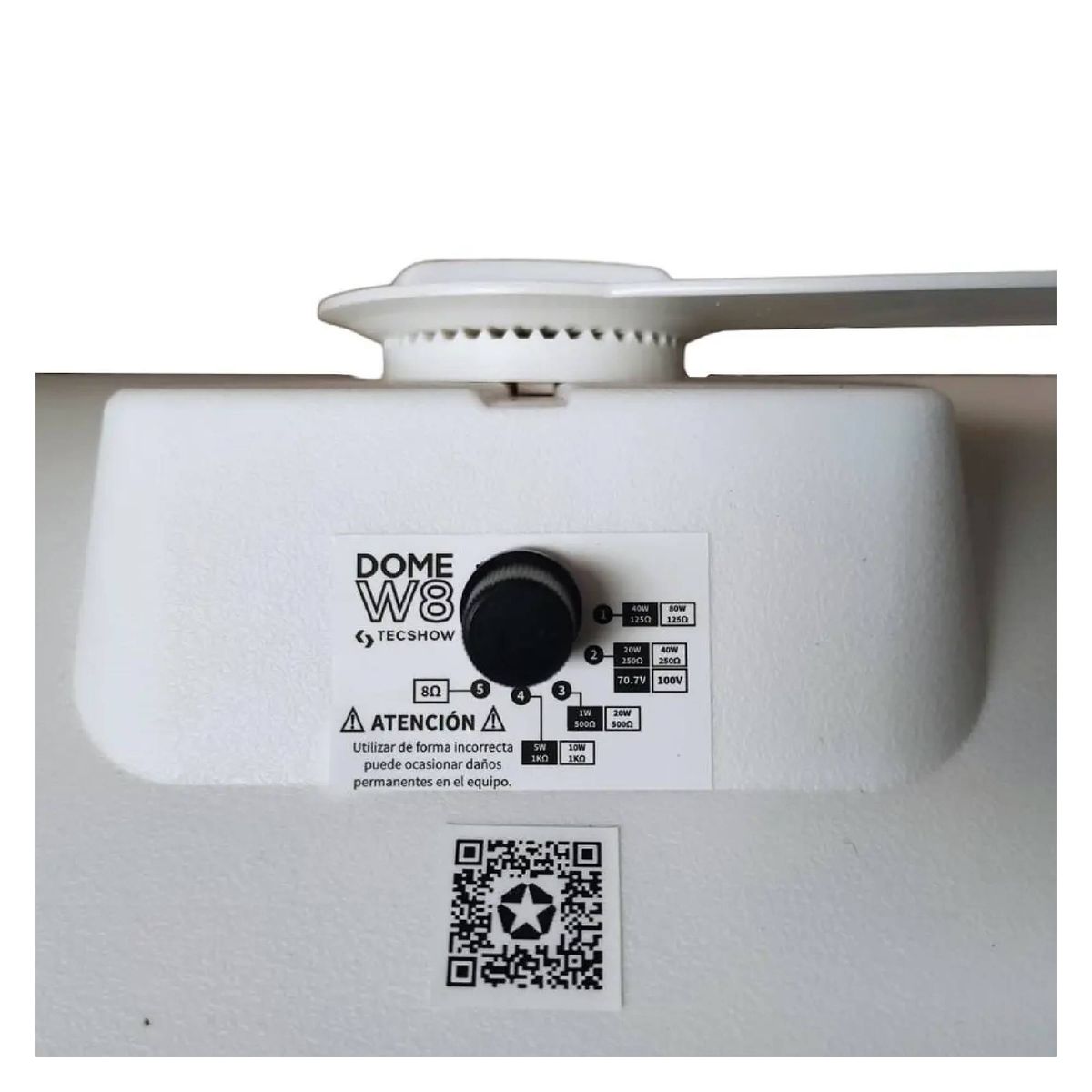 TECSHOW - TECSHOW PARLANTES DE INSTALACIÓN DOME W8 BLANCOS PAR