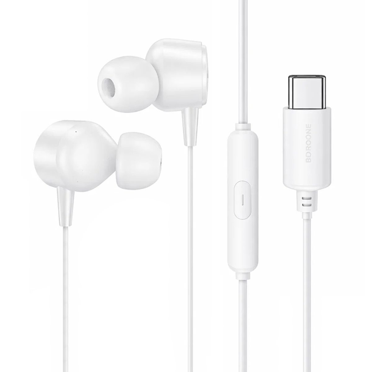 BOROFONE - Audífonos USB-C Borofone BM94 con Micrófono Sonido Digital