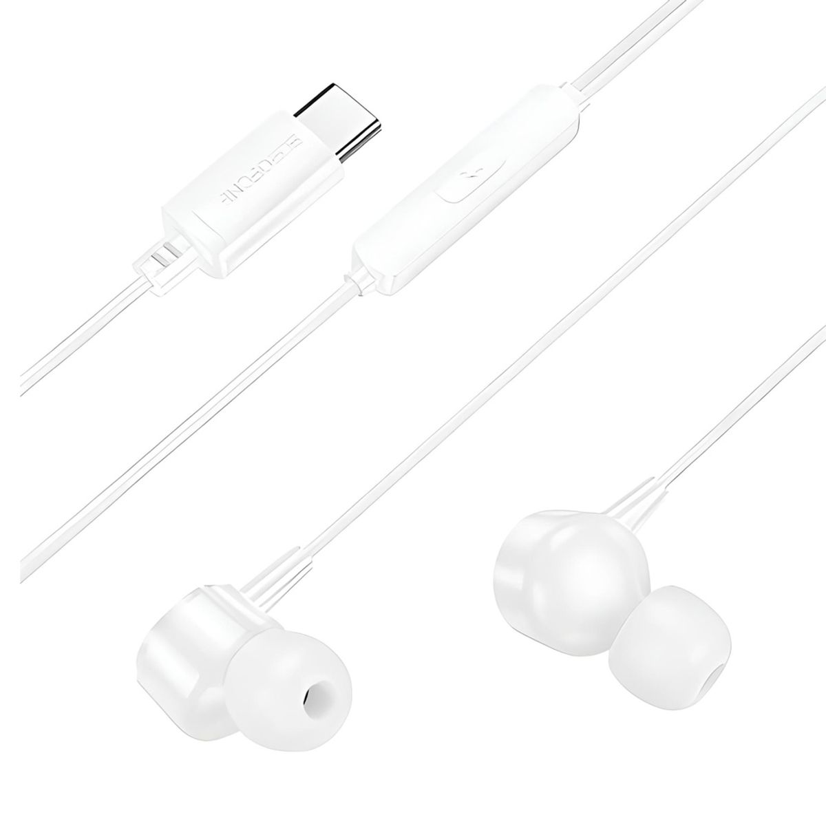 BOROFONE - Audífonos USB-C Borofone BM94 con Micrófono Sonido Digital