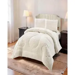 GENERICO - PLUMON TEXTURIZADO DE RELIEVE 2 PLAZA