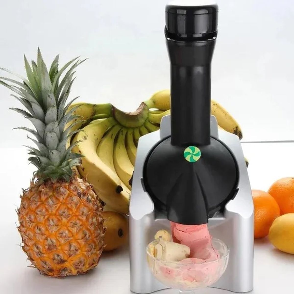 GENERICO - Máquina Para Hacer Helados Y Yogurt De Frutas Negro