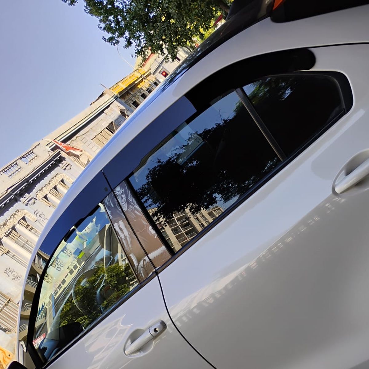 GENERICO - Bota Aguas de Acrílico 2mm plano Negro Brillante a Medida auto Suzuki dzire del 2017 al 2023
