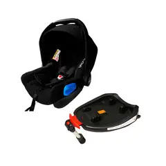 BBPRO - SILLA DE AUTO ZOE NEGRA + BASE ISOFIX