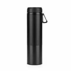 WAYU - Botella 500mL Insulada Acero Inoxidable Negra