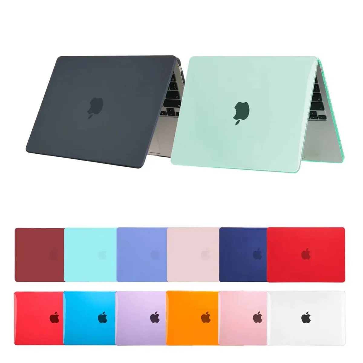 GENERICO - Carcasa para Macbook New Air 13.6 M2-M3-M4-M5 - Transparente Opaco