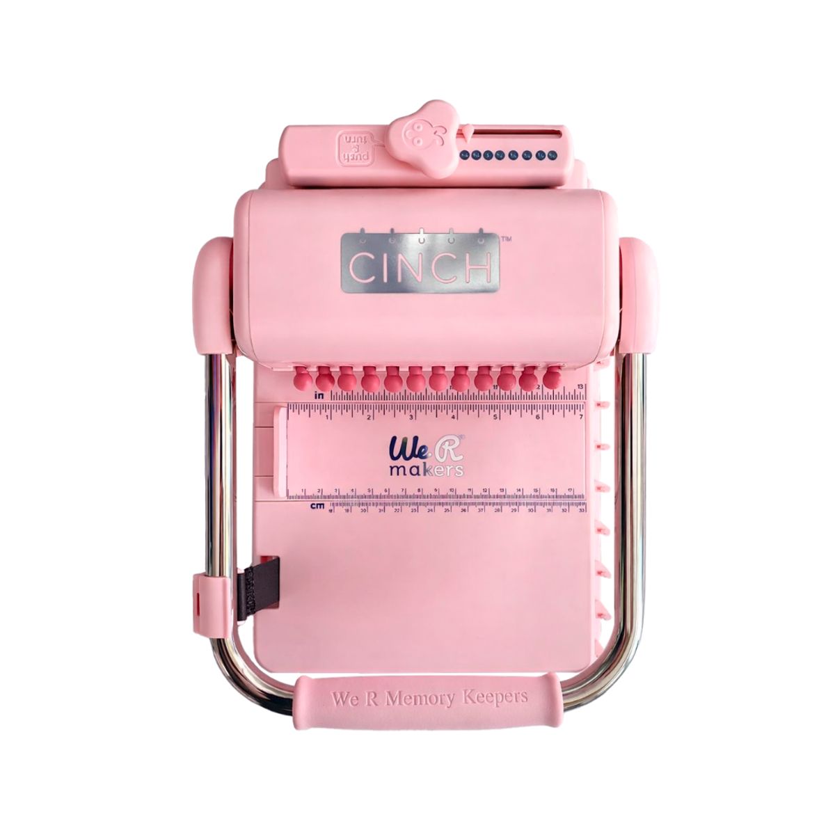 AMERICAN CRAFTS - Kit Encuadernadora Cinch Pink We R Memory Keepers CP02