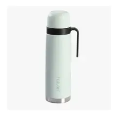 GENERICO - Termo para mate 1 Litro Halten Boquilla Dosificadora Blanco