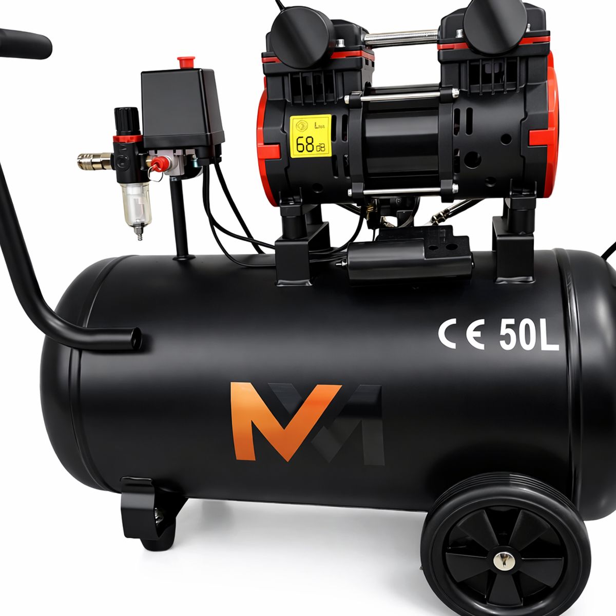 MCGREGOR MACHINES - COMPRESOR SILENCIOSO 50LTS