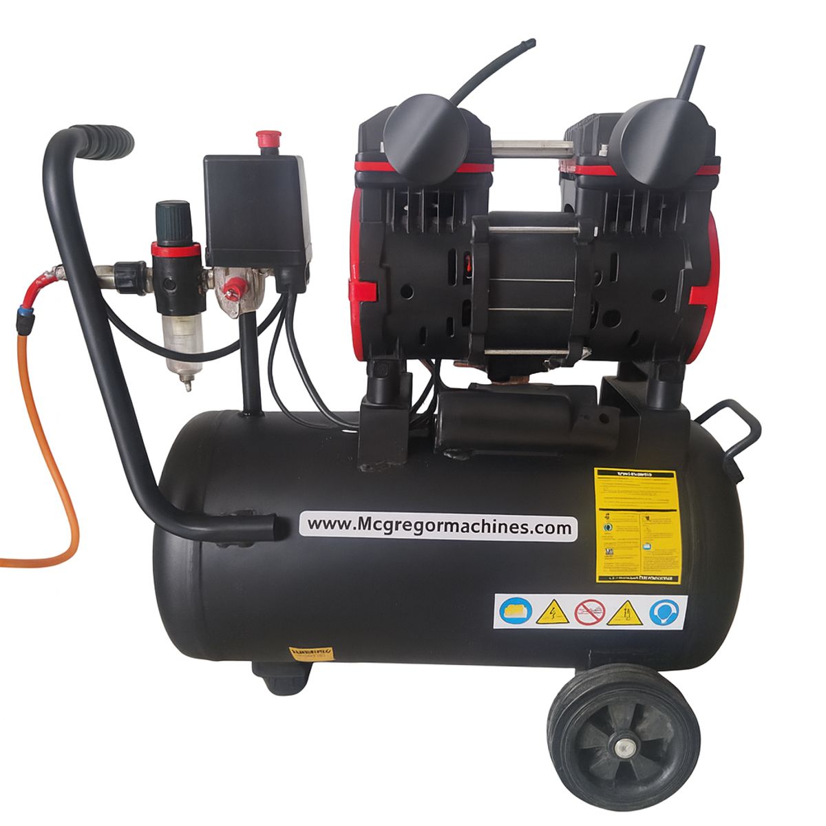 MCGREGOR MACHINES - COMPRESOR SILENCIOSO 50LTS