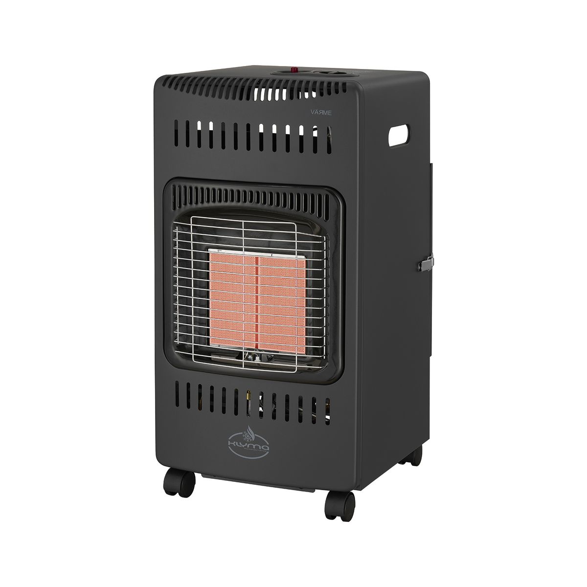 Estufa a Gas Interior 5 Kg 2,8 Kw VARME Black, marca KLYMA - Foto Principal