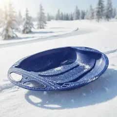 GENERICO - Trineo Circular De Nieve Deslizante Con Agarradera Plastico