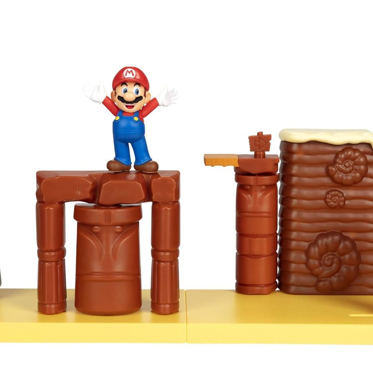 JAKKS PACIFIC - Nintendo Figuras Super Mario Playset Juego Del Desierto