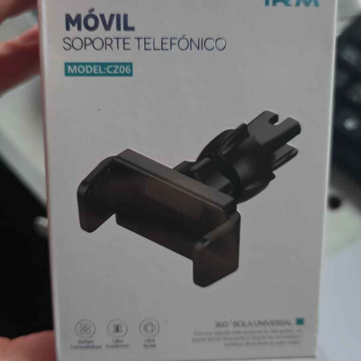 IRM - Porta Celular Universal Para Auto Ajustable Rejilla Aire Acondicionado