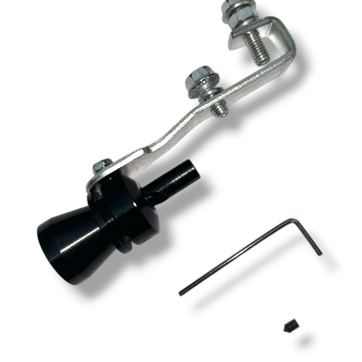 GENERICO - Silbato Aluminio Simulador Sonido Turbo Universal Auto Moto