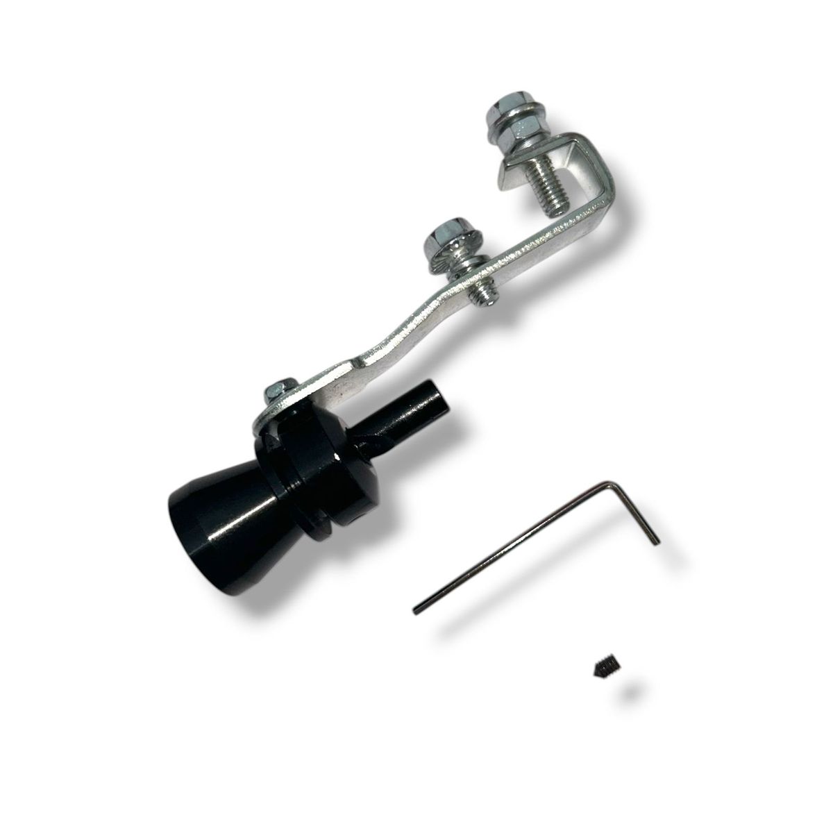 GENERICO - Silbato Aluminio Simulador Sonido Turbo Universal Auto Moto