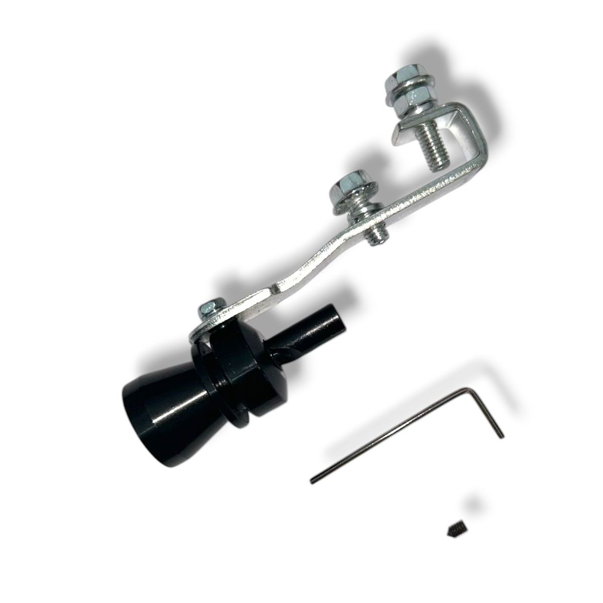 GENERICO - Silbato Aluminio Simulador Sonido Turbo Universal Auto Moto