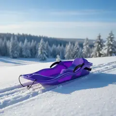 GENERICO - Trineo De Nieve Deslizante Con Agarradera Grande Y Freno