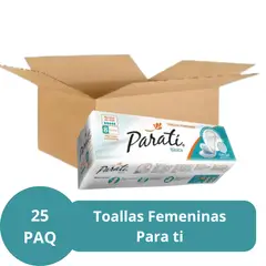 GENERICO - Toallas Femeninas Parati 25paq De 8und Cu