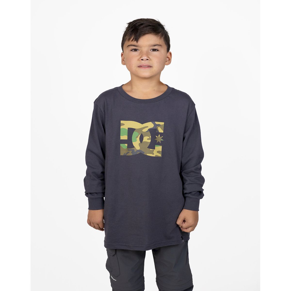 DC SHOES - Polera Niño DC Star B Tees Gris