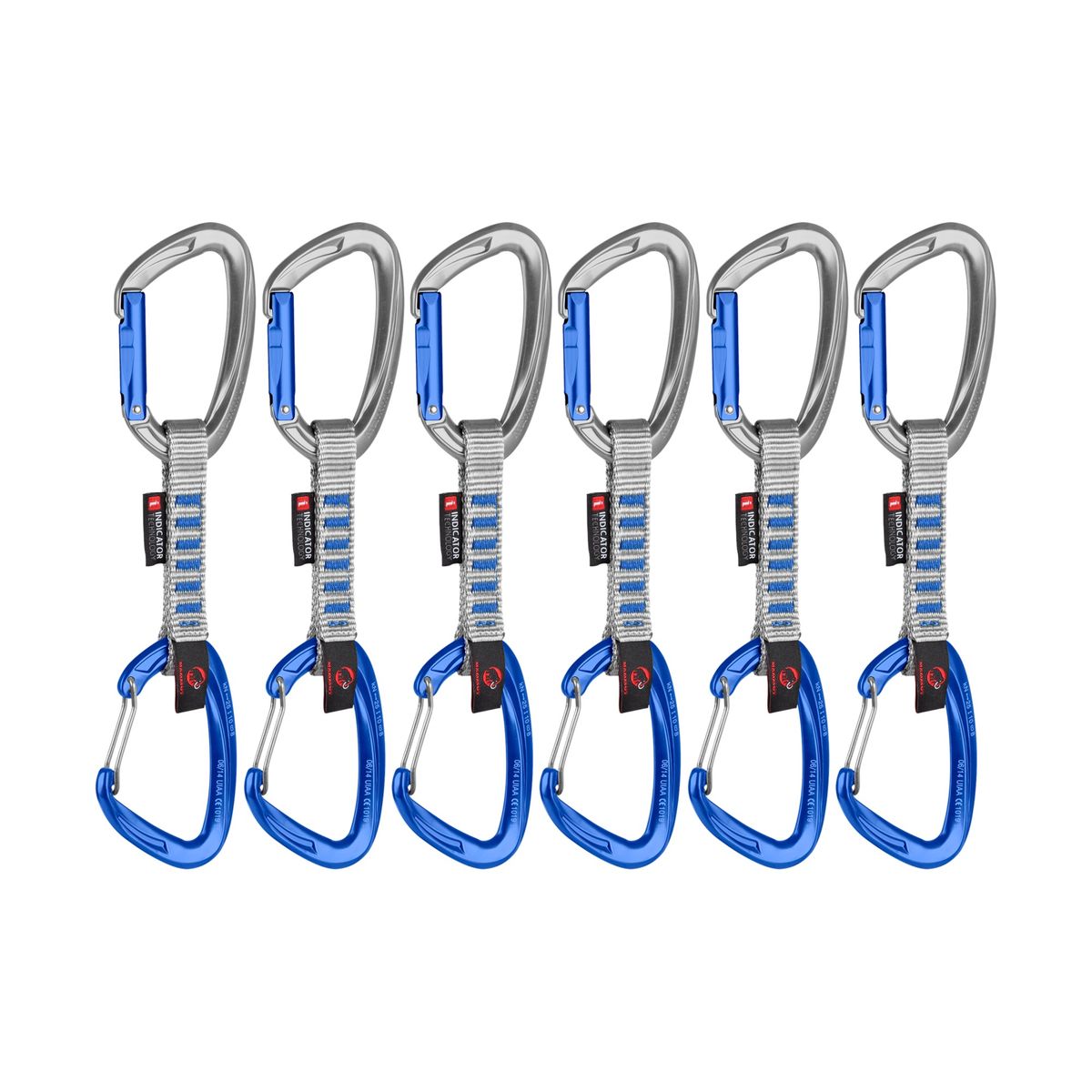 MAMMUT - Cinta Unisex Mammut Crag Keylock Wire 10 Cm Indicator Azul