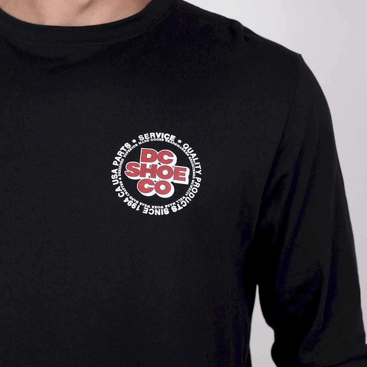 DC SHOES - Polera Hombre DC Blow Up Negro