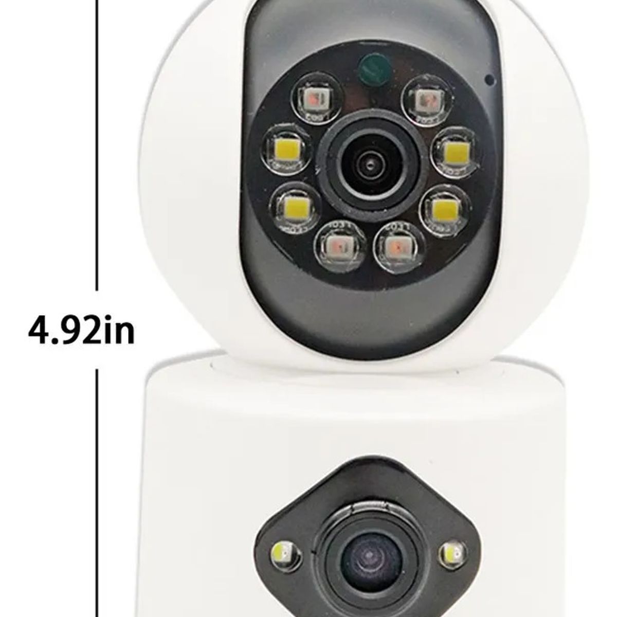 GENERICO - Cámara De Vigilancia Inteligente Wifi Hd Con Lente De Cámara