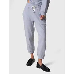 BSOUL - Pantalon Buzo Mujer Pant Lia Rec Gris