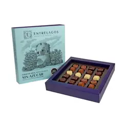 ENTRELAGOS - Caja De Bombón Torreón Sin Azúcar 185gr